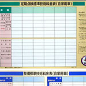 静岡県自動車整備商工組合の取扱商品　帳簿